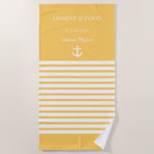 Lemon White Personalisiert Hochzeit in Urlaubsort 