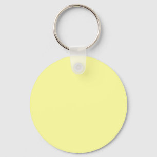 Lemon Yellow FFFF9F Farbe mit der Option Name hinz Schlüsselanhänger