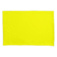 Lemon Yellow Single Standard Size Kissen Case