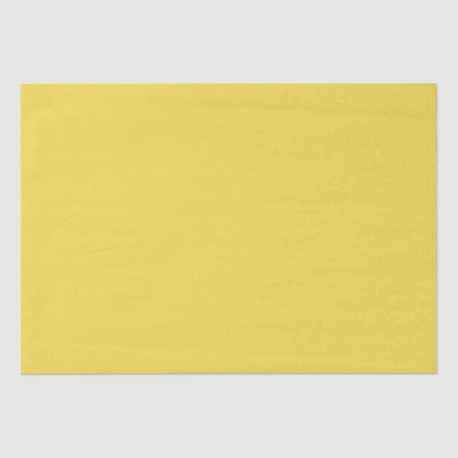 Lemon Yellow Tissue Paper Seidenpapier (Vorderseite)