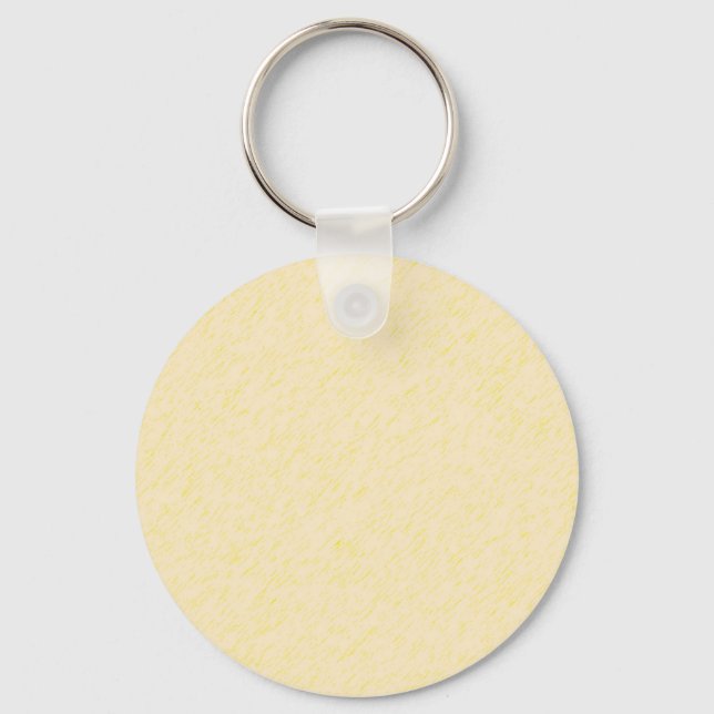 Lemon Zest print - gelbes Mantel-Accessoire Sonder Schlüsselanhänger (Vorderseite)