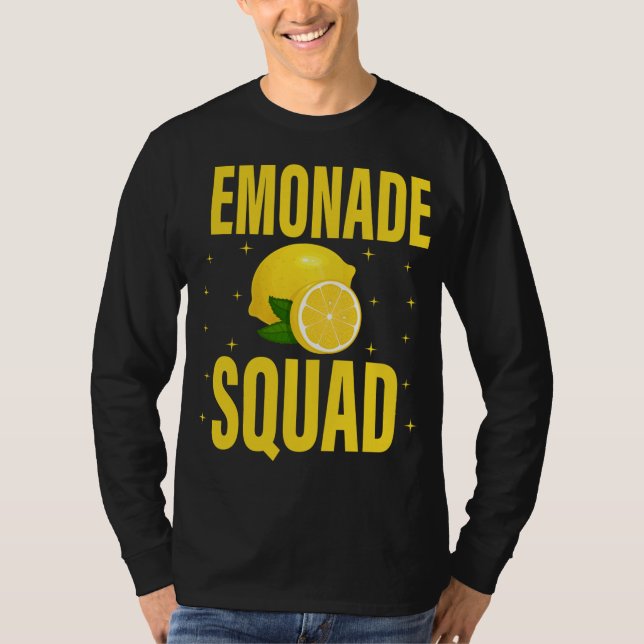 Lemonade Crew Lemon Lemonade Squad Summer for T-Shirt (Vorderseite)