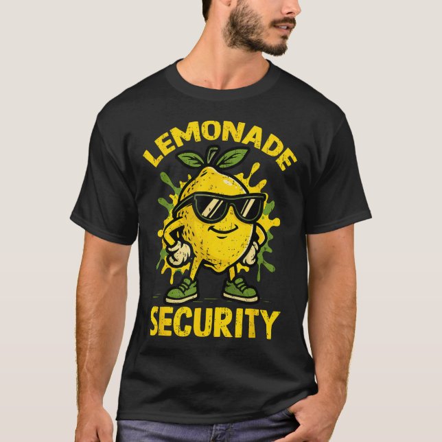 Lemonade Crew Lemonade Security Lemon Juice Boss T-Shirt (Vorderseite)