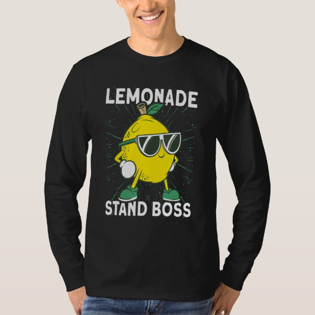 Lemonade Crew Lemonade Stand Boss T-Shirt (Vorderseite)
