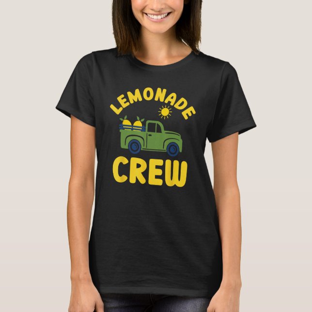 Lemonade Crew Shirt Boss Lemon Juice Lover Summer  (Vorderseite)