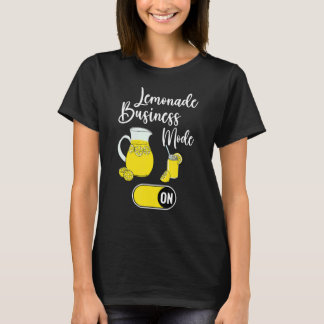 Lemonade-Geschäftsmodus für Zitronensaftbosse T-Shirt