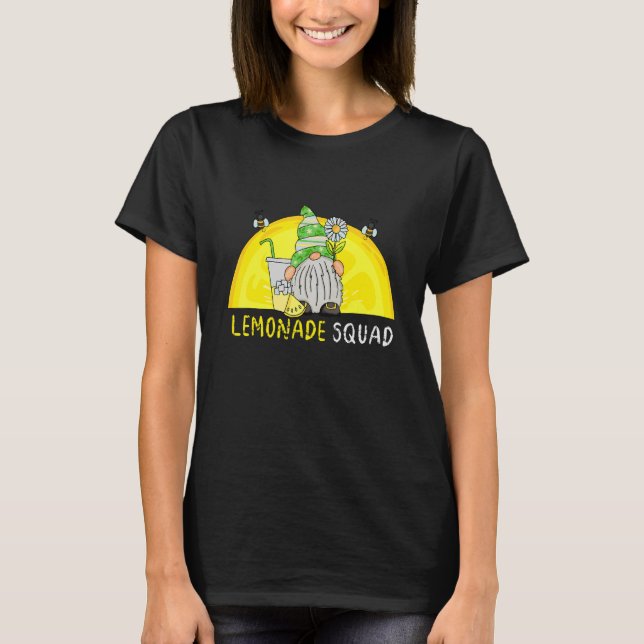 Lemonade Gnome Phantastisch Lemonade Squad Kids Le T-Shirt (Vorderseite)