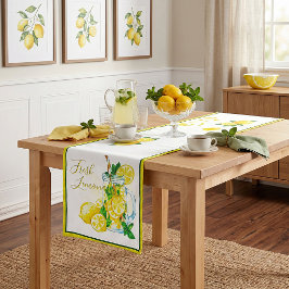 Lemonade kurz Table Läufer