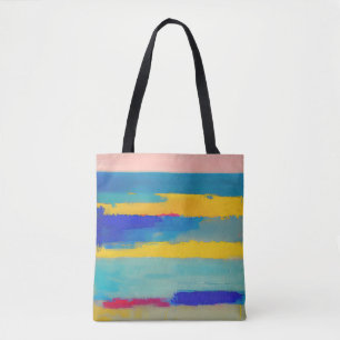 "Lemonade Lullaby" Abstrakte Kunst Tasche