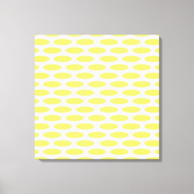 Lemonade Modernes Oval Leinwanddruck (Vorderseite)