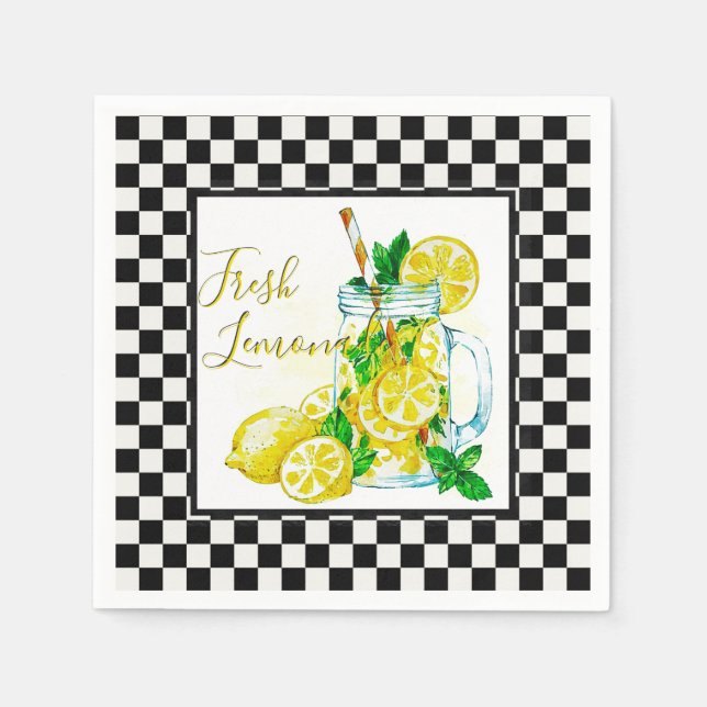 Lemonade Napkins Serviette (Vorderseite)