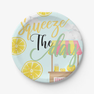 Lemonade Party, Squeeze the day, Sweet Birthday Pappteller