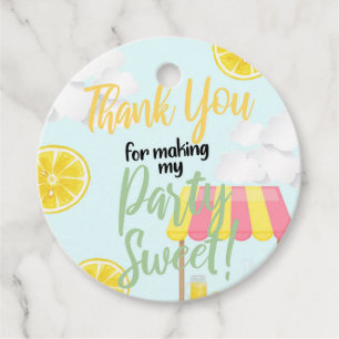 Lemonade Party, Squeeze the day, Sweet Celebration Geschenkanhänger
