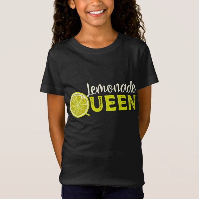 Lemonade Queen Lemon Frucht Liebhaber der Seele T-Shirt (Vorderseite)