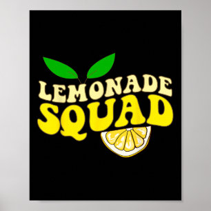 Lemonade Squad Funny für Stand Boss Lemon Juice Su Poster