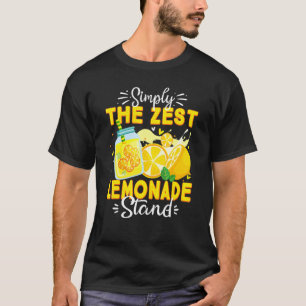Lemonade Stand Boss Lemon Juice einfach der Zest T-Shirt
