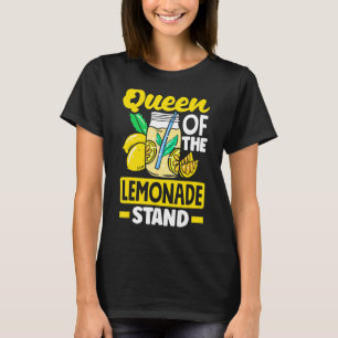 Lemonade Stand Lemon Juice Store Königin des Lemo T-Shirt