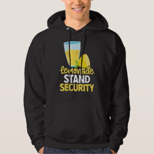 Lemonade Stand Security Ice Lemon Juice Lemonade C Hoodie