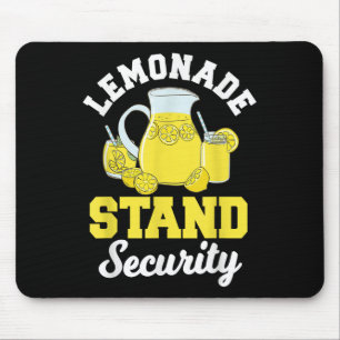 Lemonade Stand Security Lemon Juice Citrus Sommer Mousepad