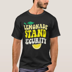Lemonade Stand Security Lemon Juice Summer Drink T-Shirt