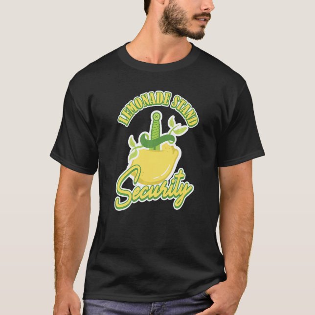 Lemonade Stand Security Lemonade Stand T-Shirt (Vorderseite)