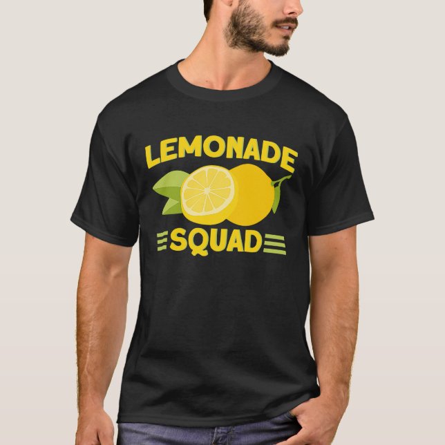 Lemonade Stand Squad Lemon Juice Business Lemon Ci T-Shirt (Vorderseite)