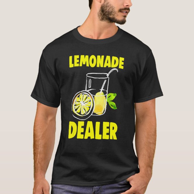 Lemonade Stand Squad Security Lemon Juice T-Shirt (Vorderseite)
