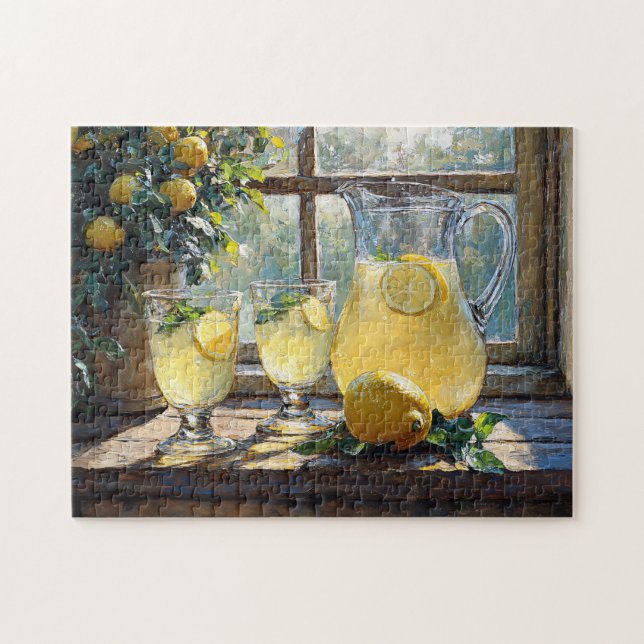 Lemonade Sunlit Kitchen Scene (Horizontal)