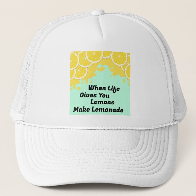 Lemonade Trucker Hat Truckerkappe (Vorderseite)