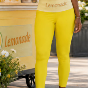 "LEMONADE" VON JEANIE DEE, NEUES DESIGN! HOHE TAIL CAPRI LEGGINGS