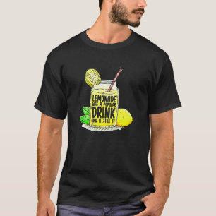 Lemonade war ein beliebtes Getränk und es noch imm T-Shirt