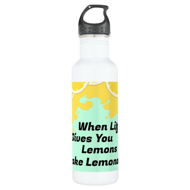 Lemonade Wasserflasche Edelstahlflasche (Vorderseite)