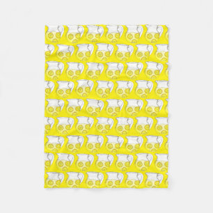 Lemonade Yellow Lemon Ade Pitcher Citrus Fleecedecke