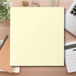 Lemonade Yellow Solid Color | Klassisches Elegant Notizblock