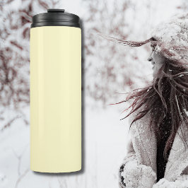 Lemonade Yellow Solid Color | Klassisches Elegant Thermosbecher