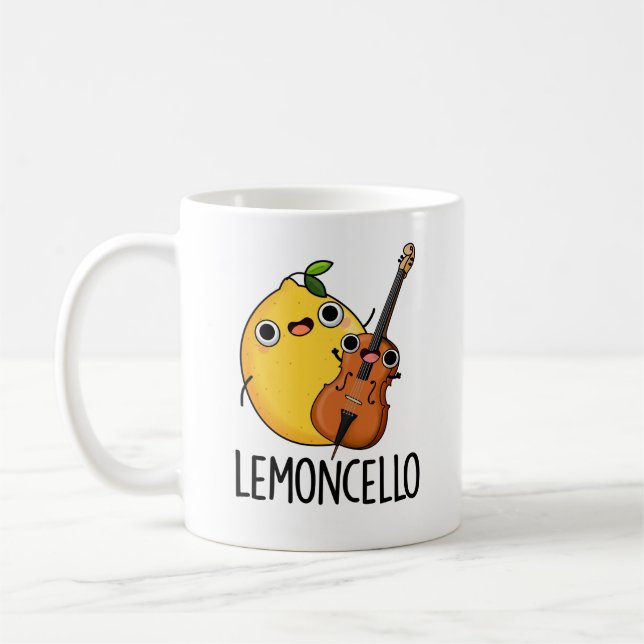 Lemoncello Funny Drink Pub Kaffeetasse (Links)