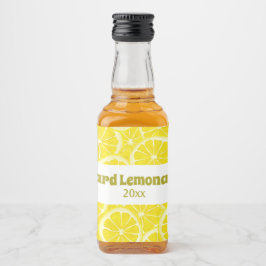 Lemonen Design Flasche Etikett