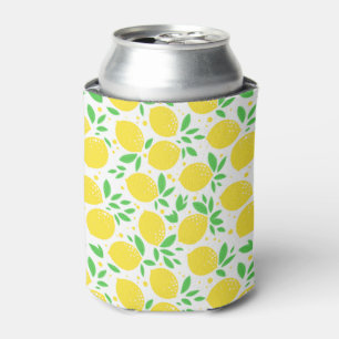 Lemonen, frisch, gelb dosenkühler