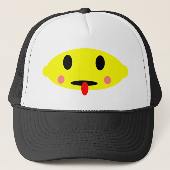 Lemongesicht Truckerkappe (Vorderseite)