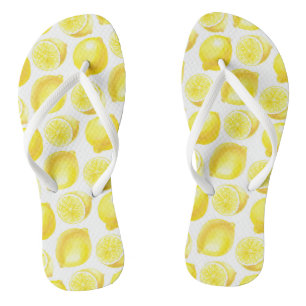 Lemonmuster Flip Flops
