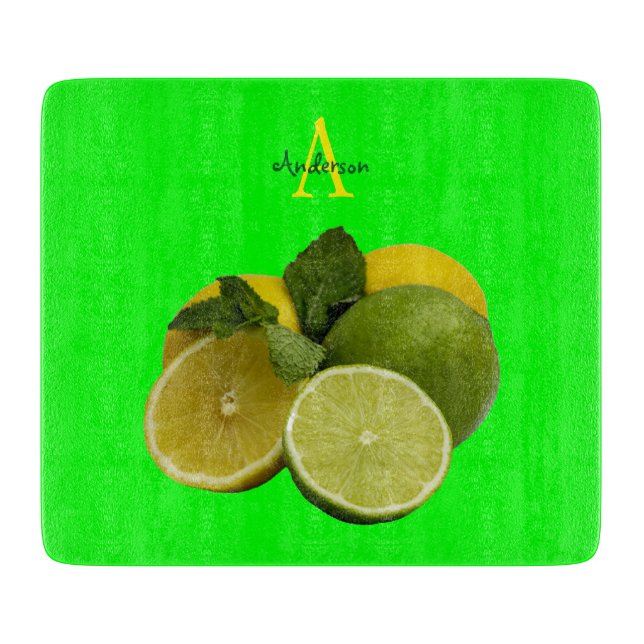 Lemons and Limes Schneidebrett (Vorderseite)