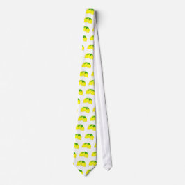 Lemons Aquarelldruck Gelbe Früchte Krawatte