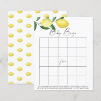 Lemons - Baby-Bingo-Spiel