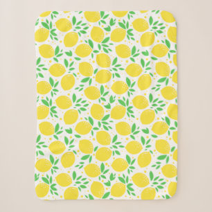 Lemons Baby Sherpa Blanket Sherpadecke