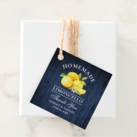Lemons Blue Wood Limoncello Dank Square Twine