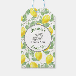 Lemons Branch and Tea Brautparty Vielen Dank Geschenkanhänger