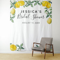 Lemons Brautparty Background Foto Stand