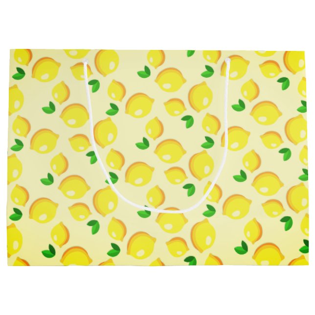 Lemons Geschenktasche Große Geschenktüte (Rückseite)