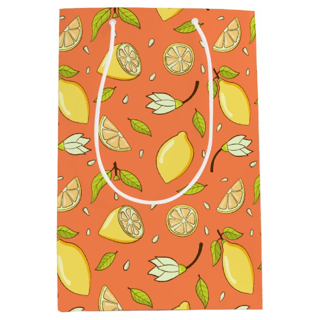 Lemons Geschenktasche Mittlere Geschenktüte (Vorderseite)