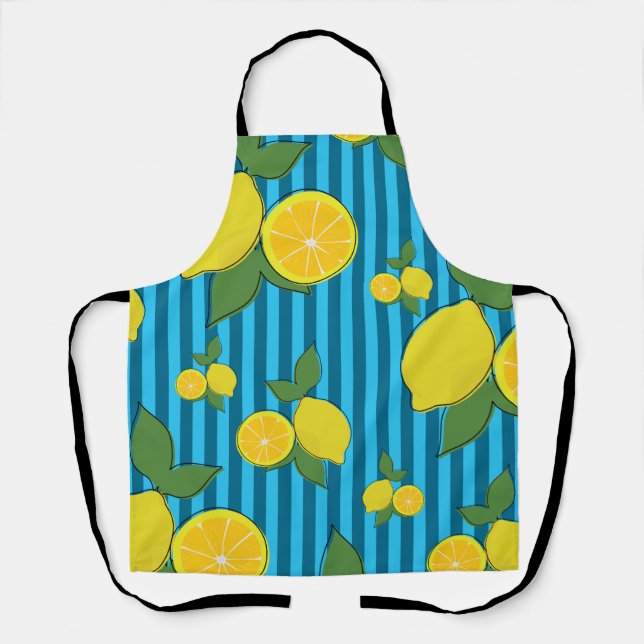 Lemons Illustration Schürze (Vorderseite)